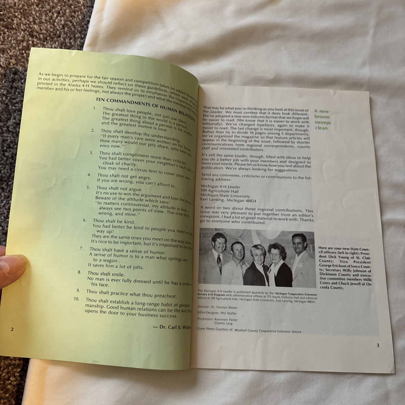 1975 Michigan 4-H Leaders&rsquo; Manual MSU Pamphlet Get Ready For Exploration