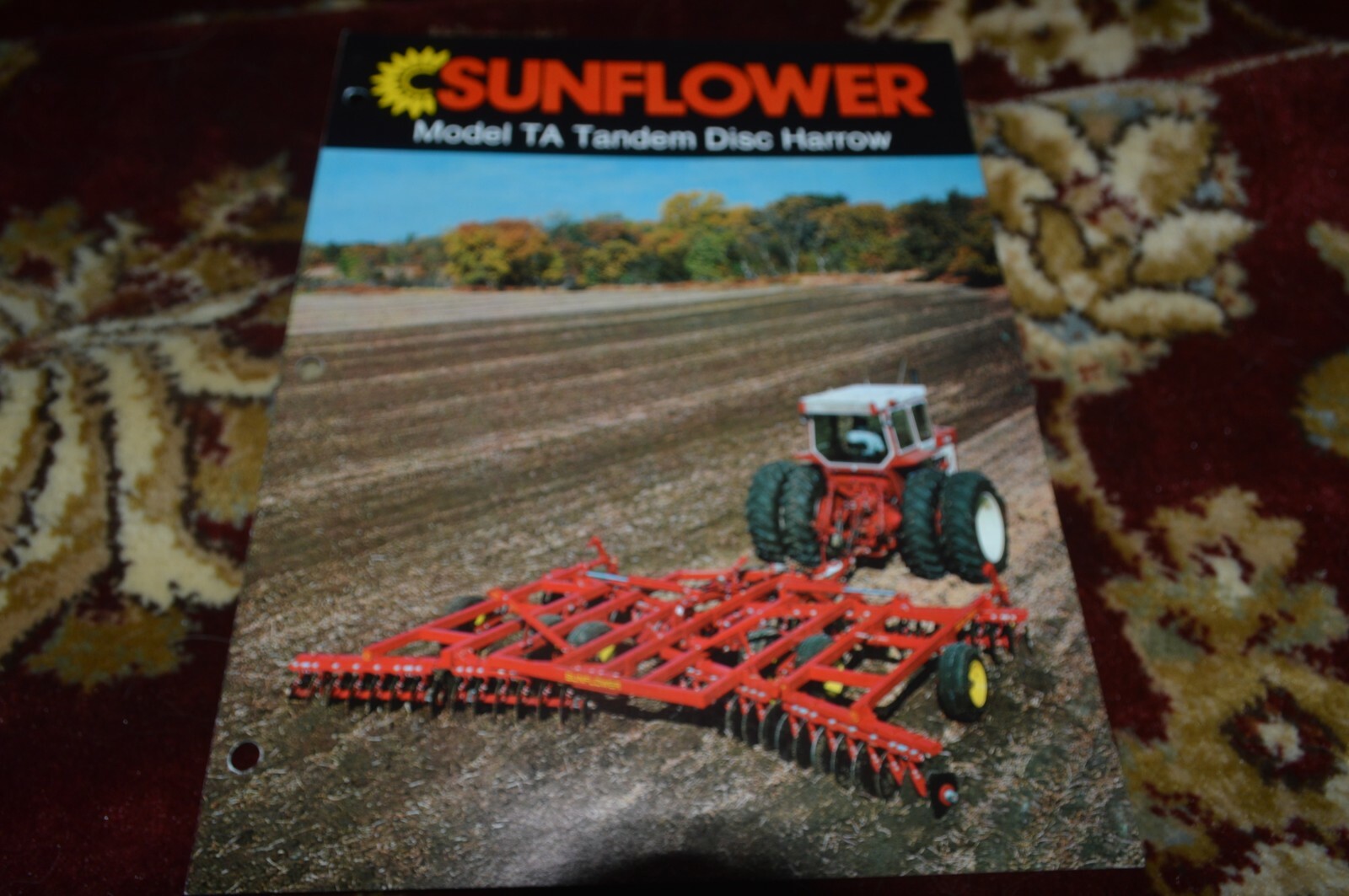 Sunflower TA Tandem Disc Harrow Brochure FCCA
