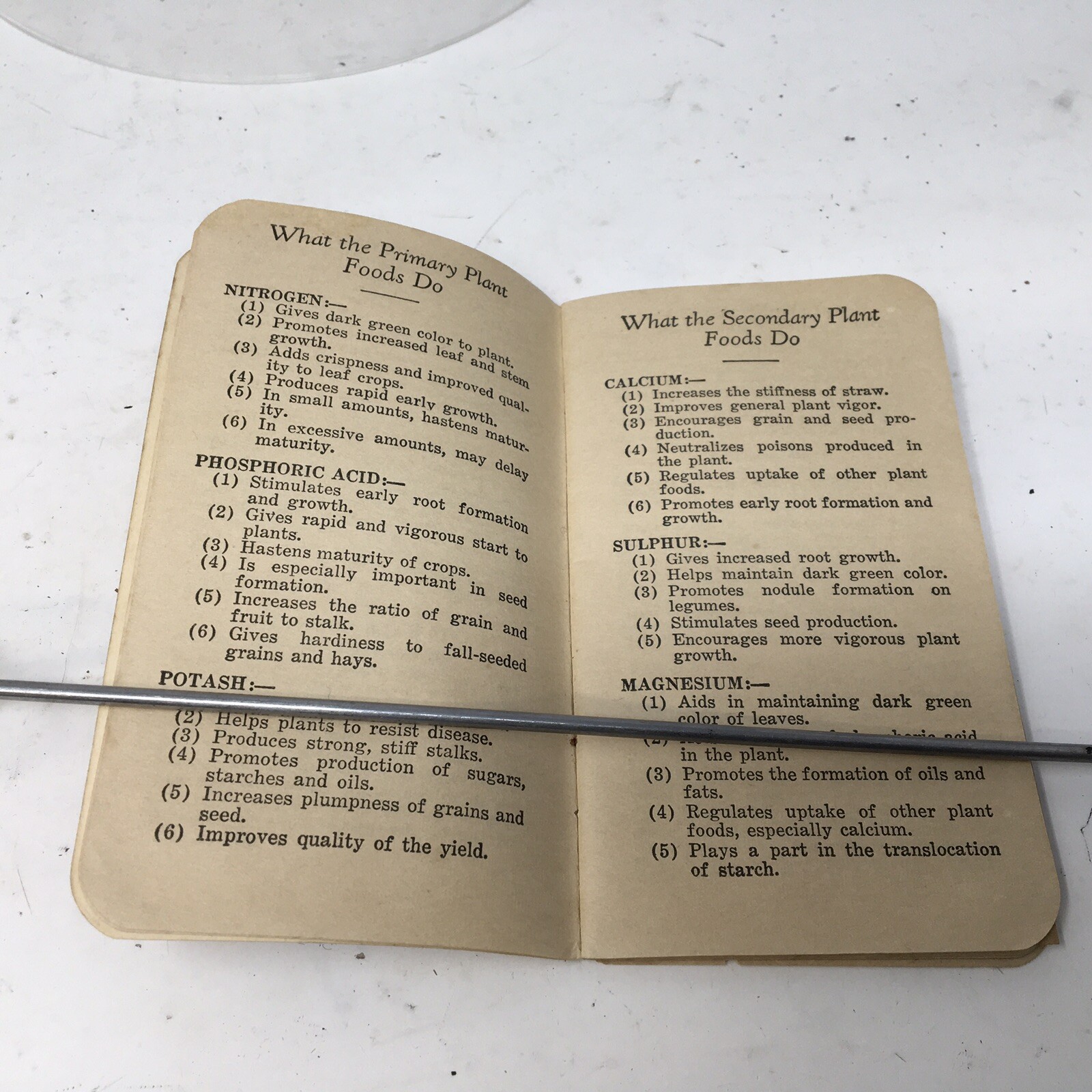 1940 F.S. Royster Guano Co. Fertilizer Advertising Pocket Memo Book Norfolk, VA