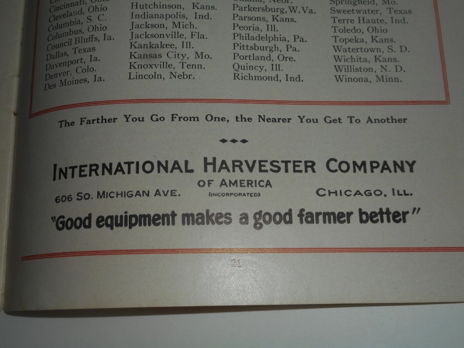 IH MCCORMIC DEERING REAPER CENTENNIAL 1831-1931 Grain Binders Sales Brochure
