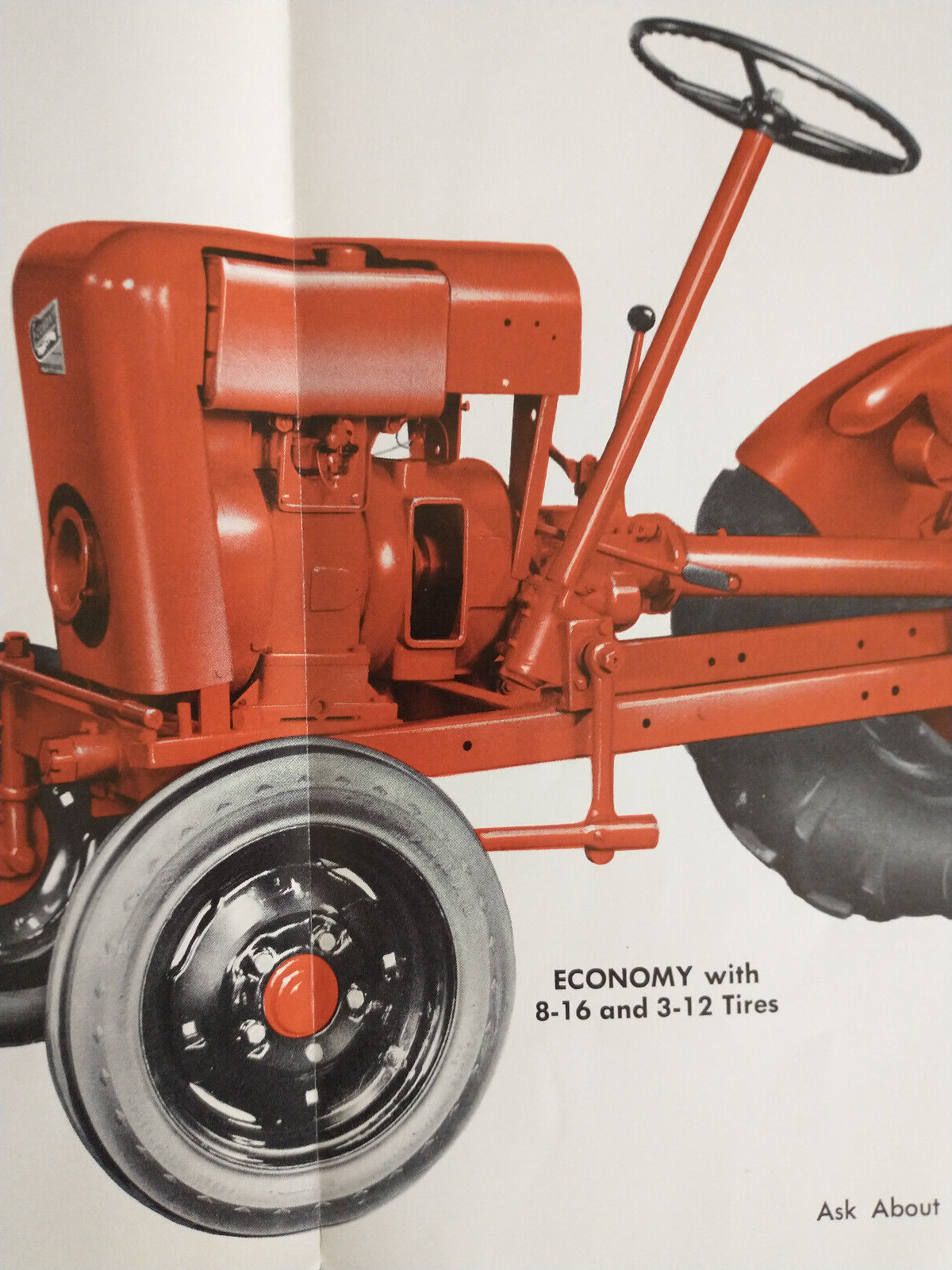 Economy Tractor Power King Brochure ORIGINAL 7-24 3-12 ETC
