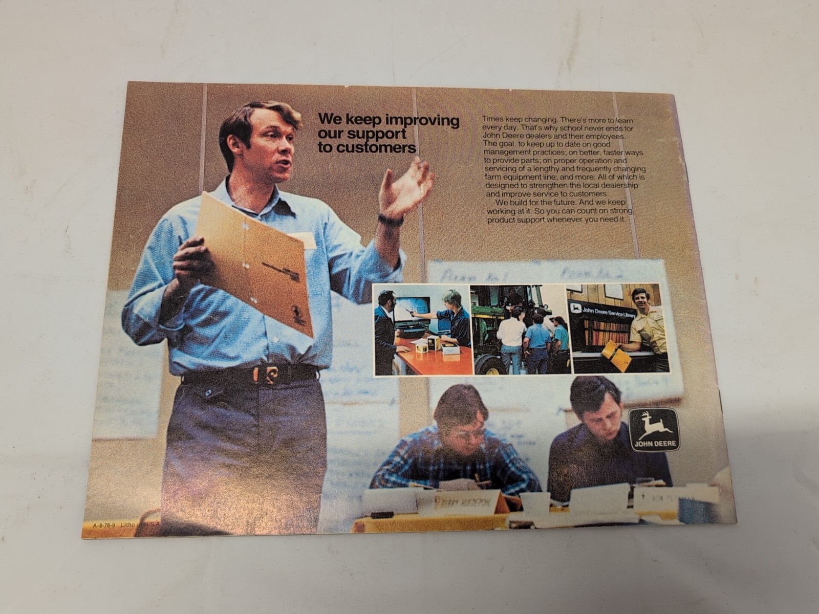 John Deere Field Finishing Equipment For 1978 Brochure FCCA