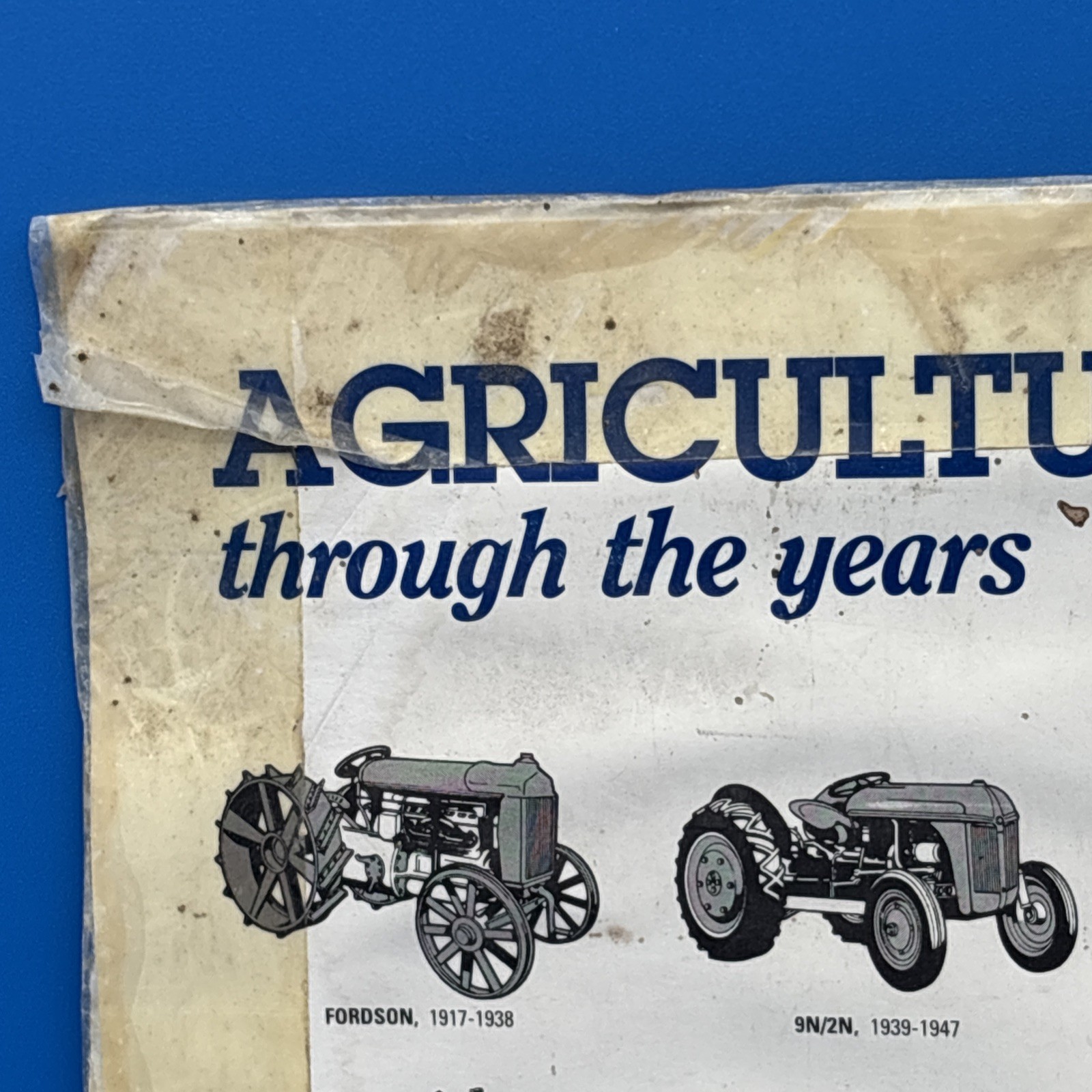New Holland Promo Poster &rsquo;93-&rsquo;96 Vintage 13×15&Prime;