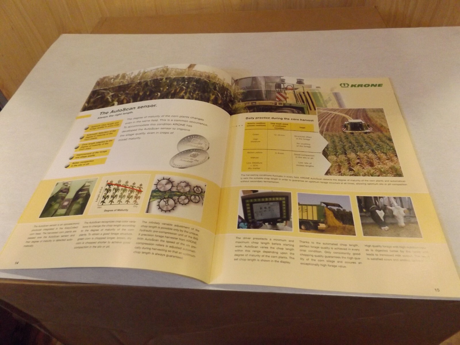 KRONE SELF-PROPELLED BIG-X FORAGE HARVESTER. LITERATURE # BIG X (USA) 02/06