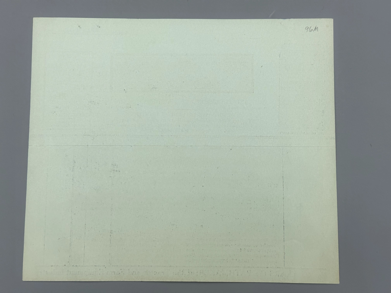 1920 FARM Machinery Power TRACTOR Magazine Advertising Letter Billhead Antique