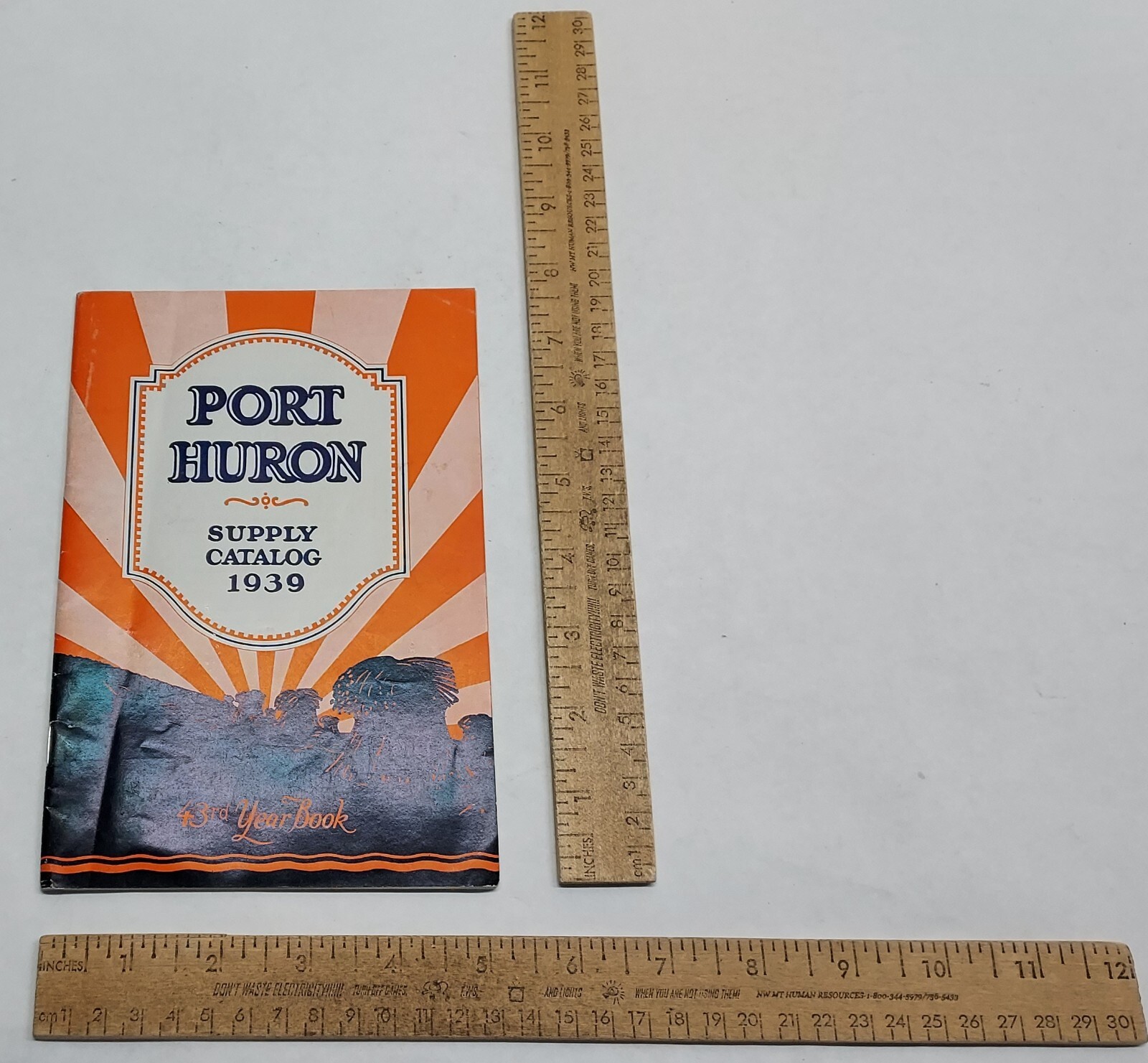 1939 – SUPPLY CATALOG – PORT HURON – 43rd Year Book – listing #7380