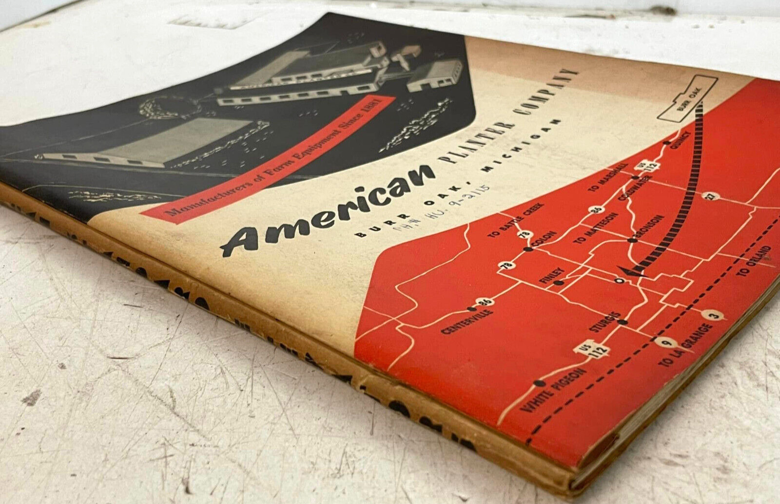 Vtg 1958 American Standard Planter Co Farm Equipment Print Ad Brochure Catalog