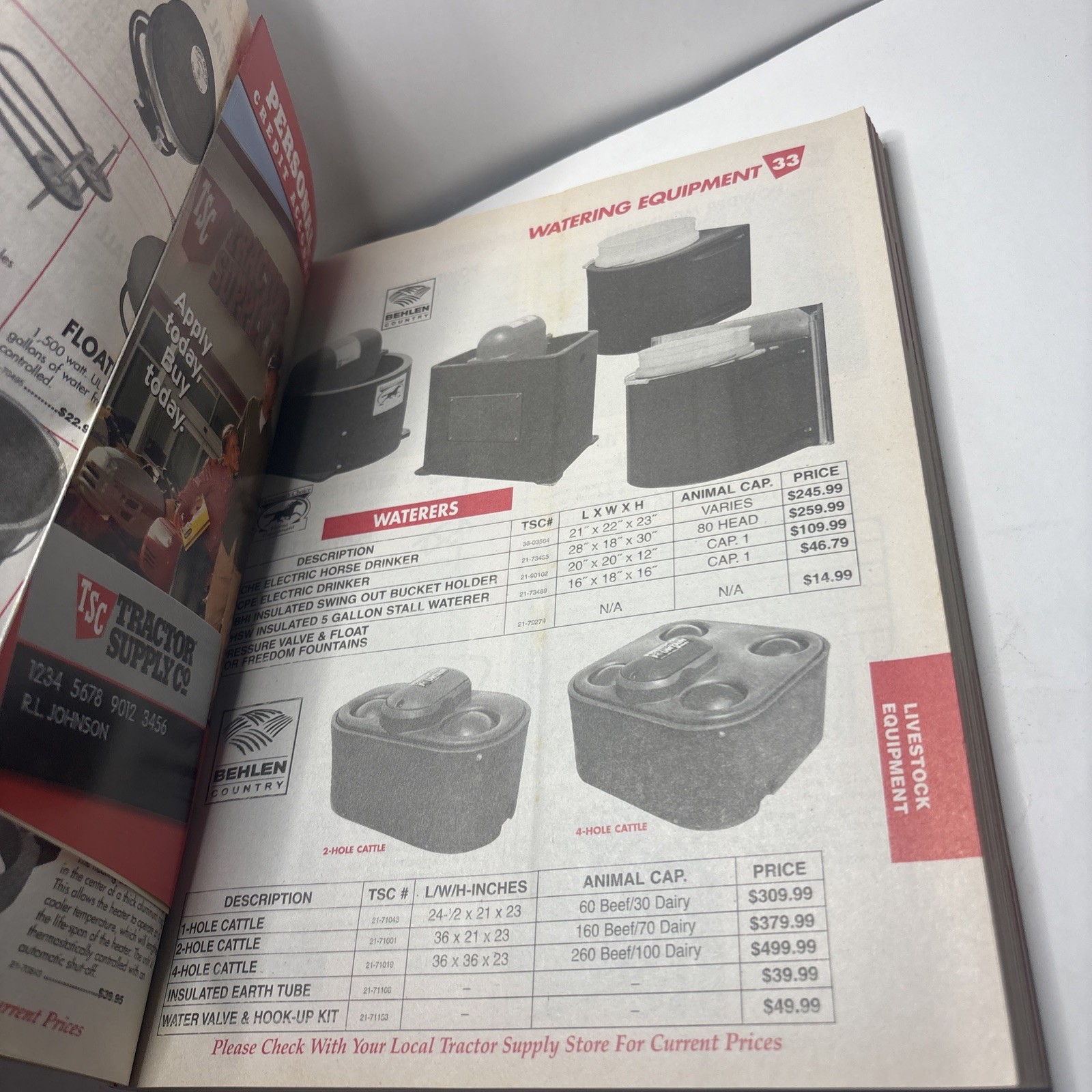Tractor Supply Co. 2004 Blue Book Catalog – Farm & Ranch Supply Guide
