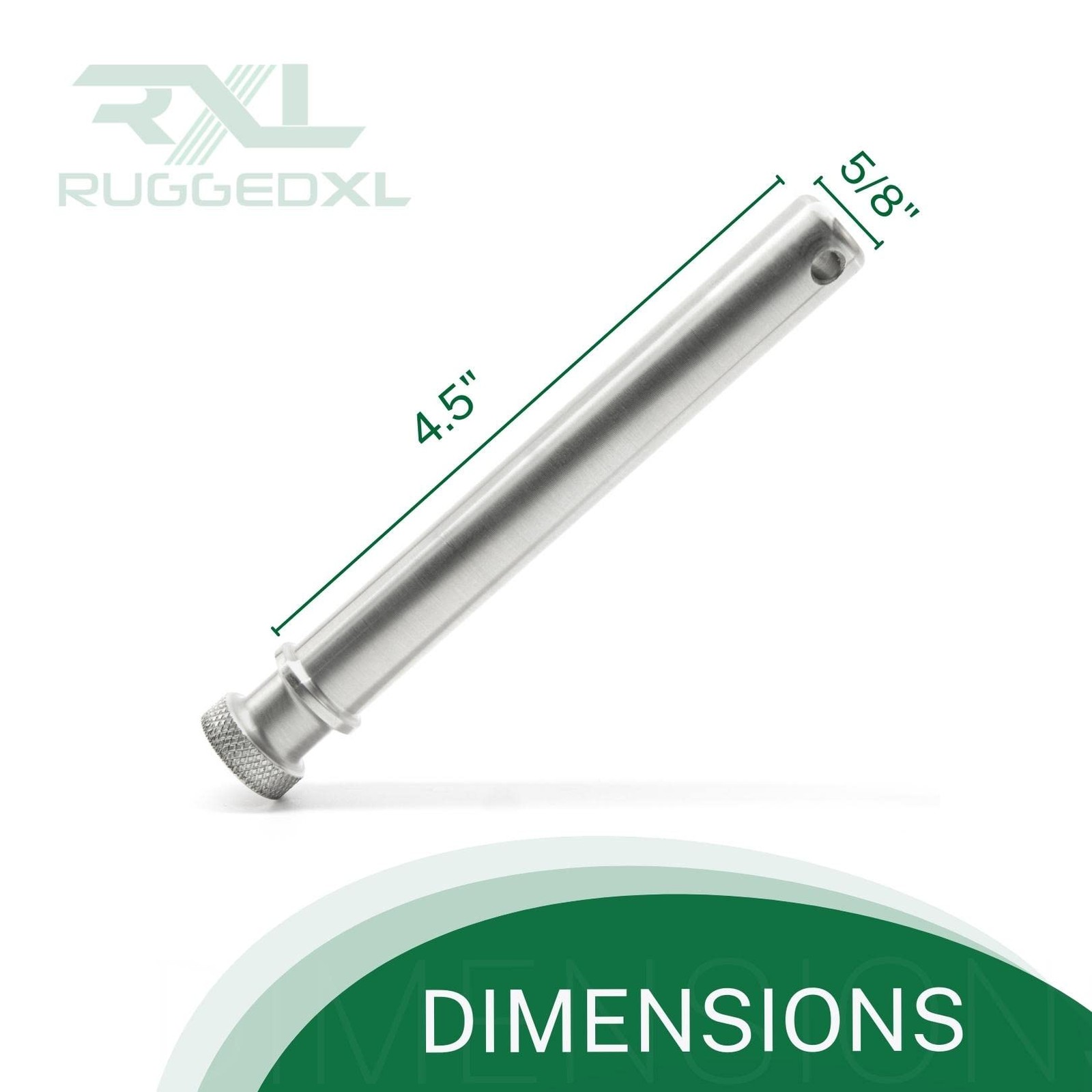 Rxl Ruggedxl Ts35010 Stainless Steel Replacement Hitch Pins Clips For Bw 2 2.5