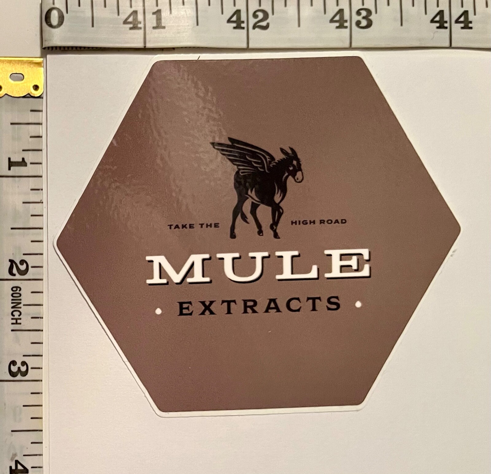 MULE EXTRACTS Button /Sticker Sets – OREGON, USA Cannabis Industry Advertisement