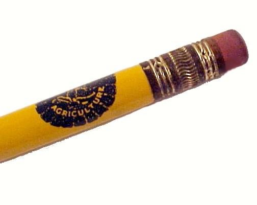 Future Farmers of America Lead Pencil Vintage Agriculture Advertising Souvenir
