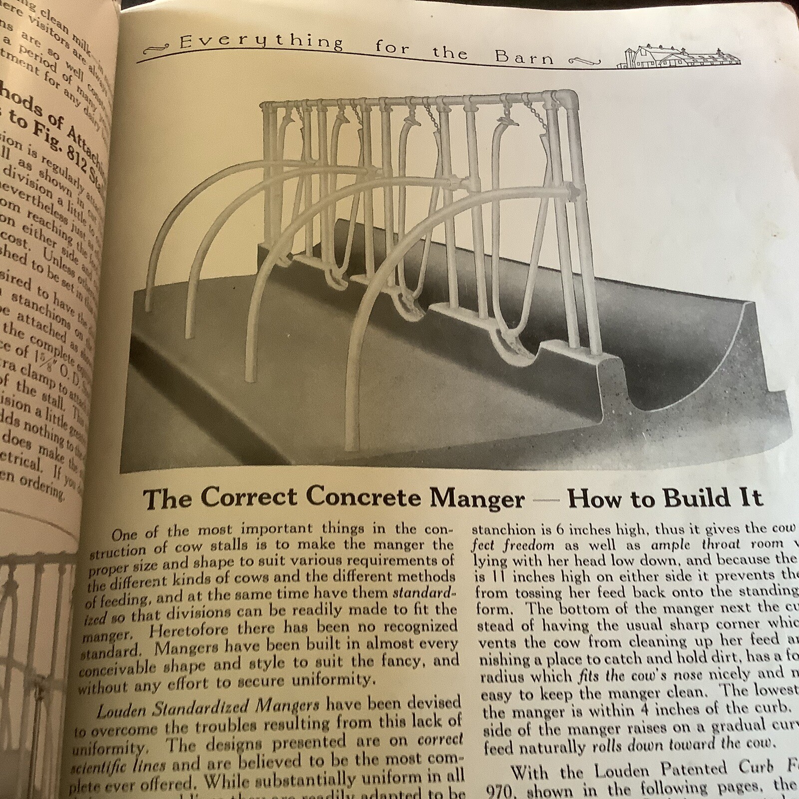 Louden 1933 No. 55 Farm Machinery Catalogue Milk Stools Troughs Pig Pens Pre Own