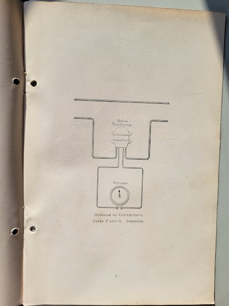 July 1906 Westinghouse Voltmeters Ammeters Booklet Vintage Original