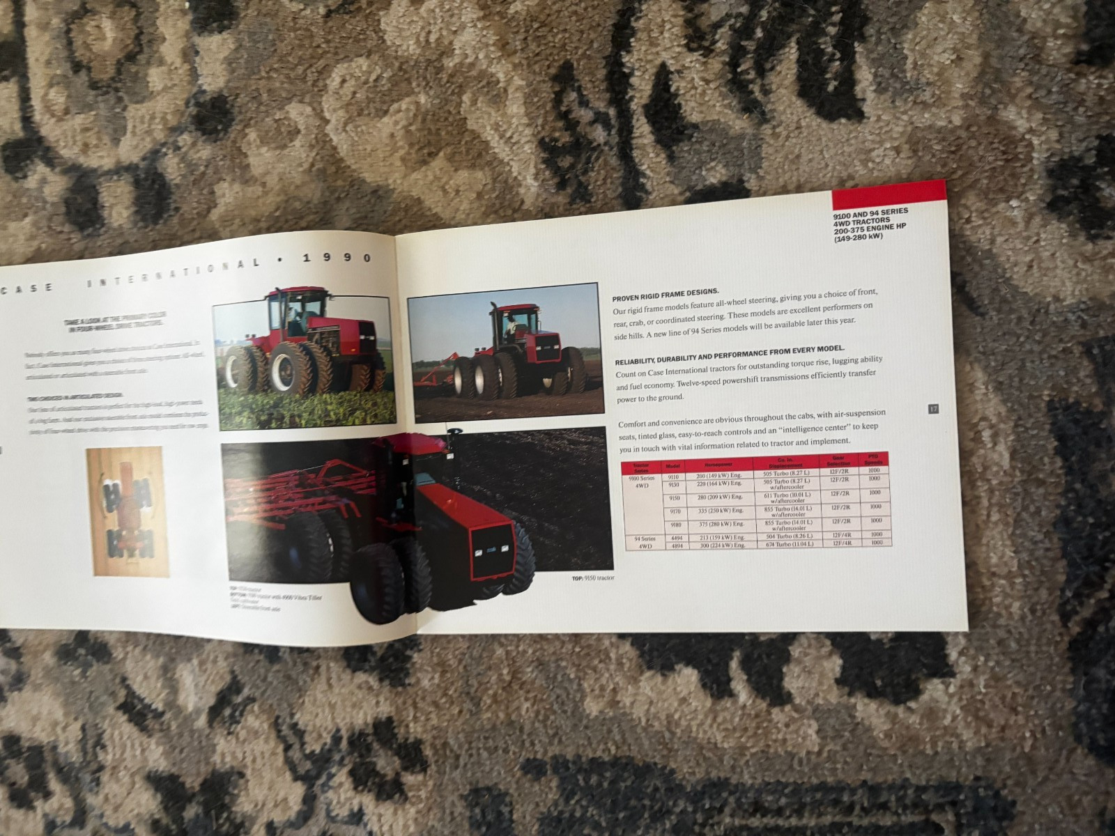 Case International Buyers Guide For 1990 Brochure DCPA26