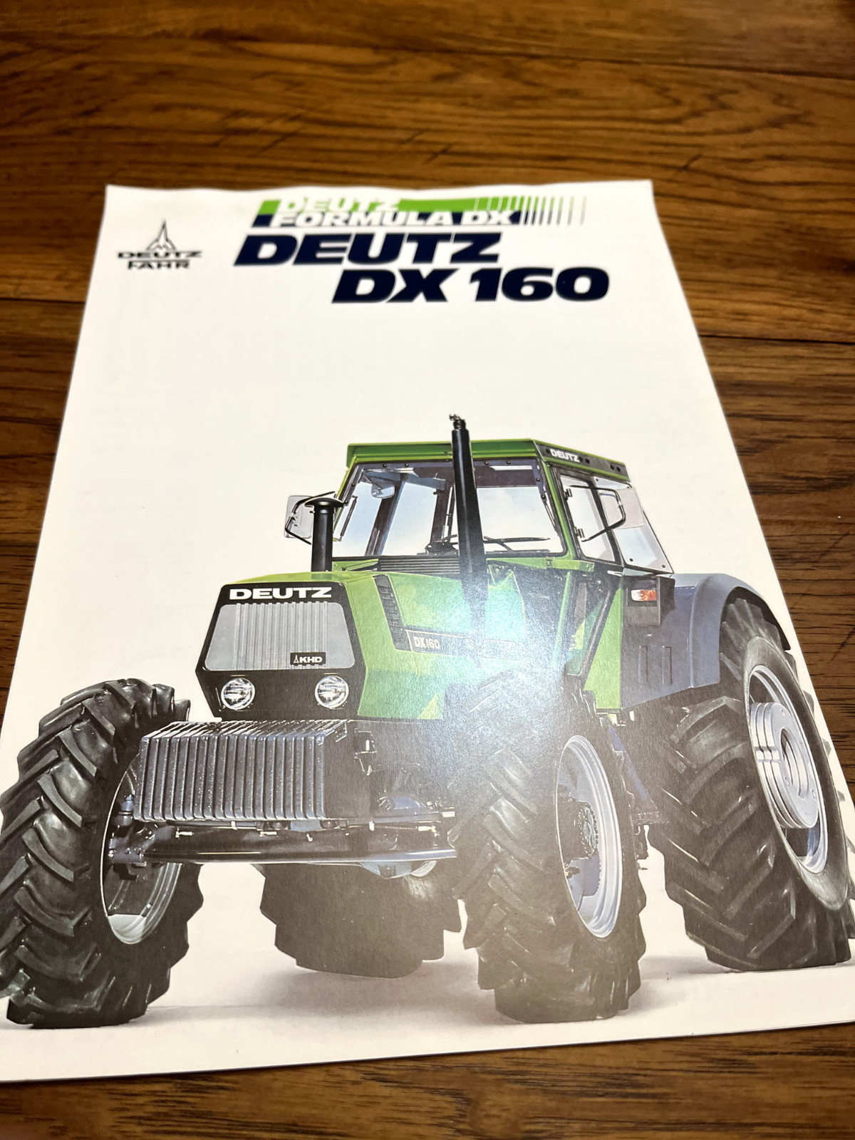 Deutz Fahr DX160 Tractor For 1978 Brochure FCCA