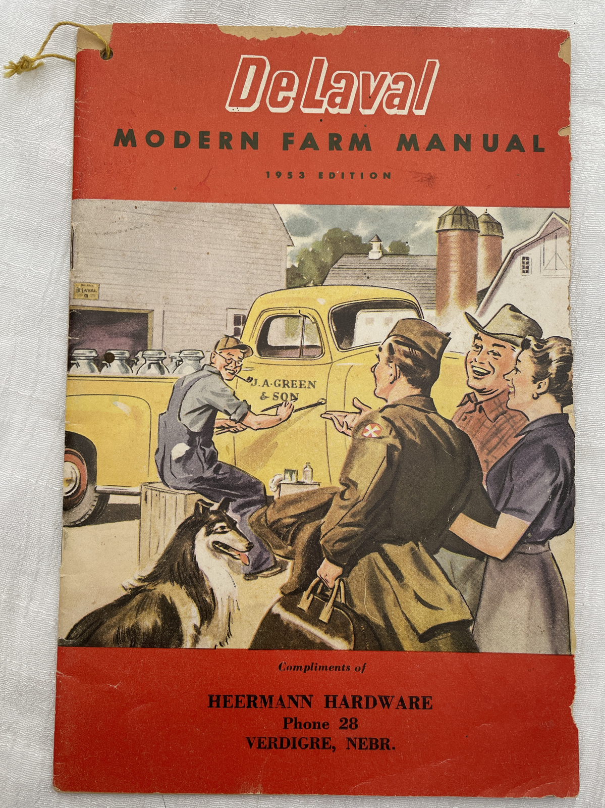 De Laval Modern Farm Manual 1953 Almanac Ag Dairy Farming Advertising Mailer