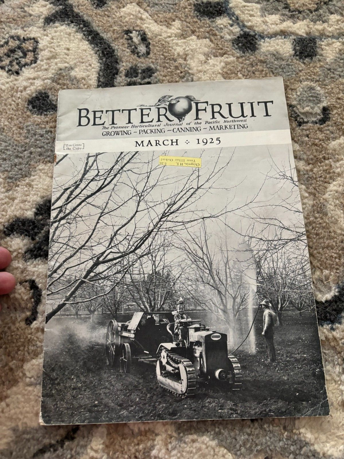 Better Fruit Magazine For March 1925 Brochure FCCA24