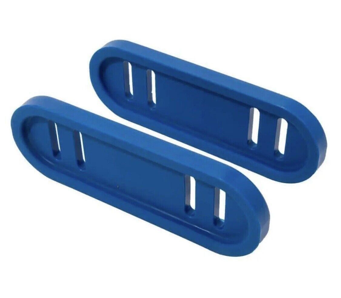 Cub Cadet Poly Skid Shoes Blue 2X 2-Stage/3X 3-Stage Snow Blowers Non-Abrasive