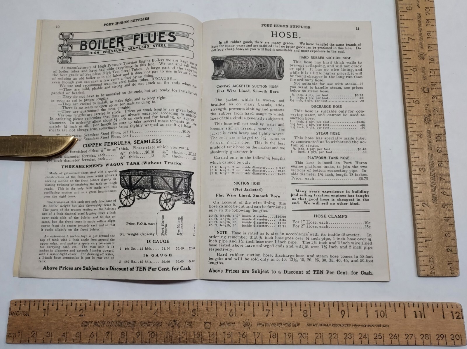 1929 – SUPPLY CATALOG – PORT HURON – 33d Year Book – listing #7379