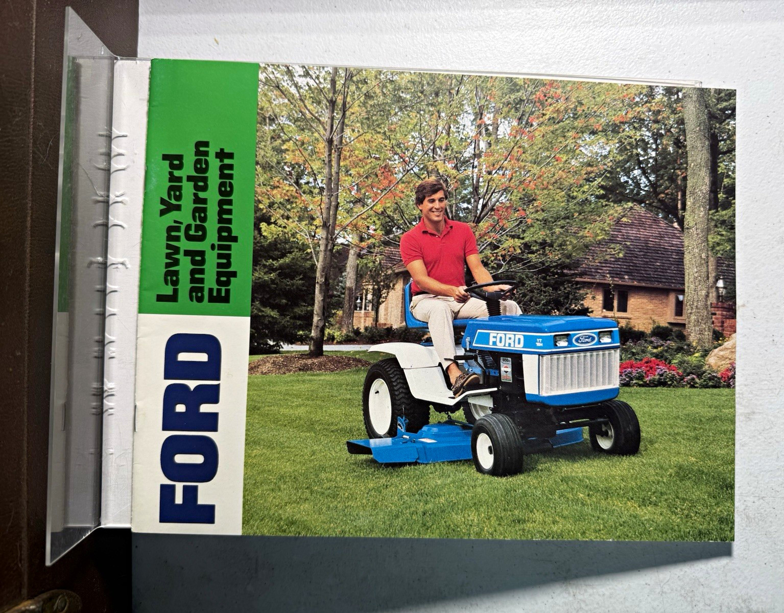 Ford Lawn & Garden Equipment Advertising Brochure 1984 Agriculture Original