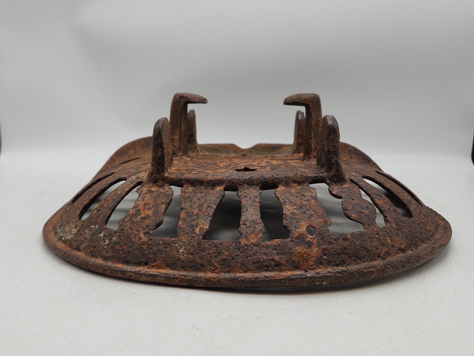 Vintage/Antique Dains Tractor Plow Implement Farm Equipment Seat Cast Iron Metal