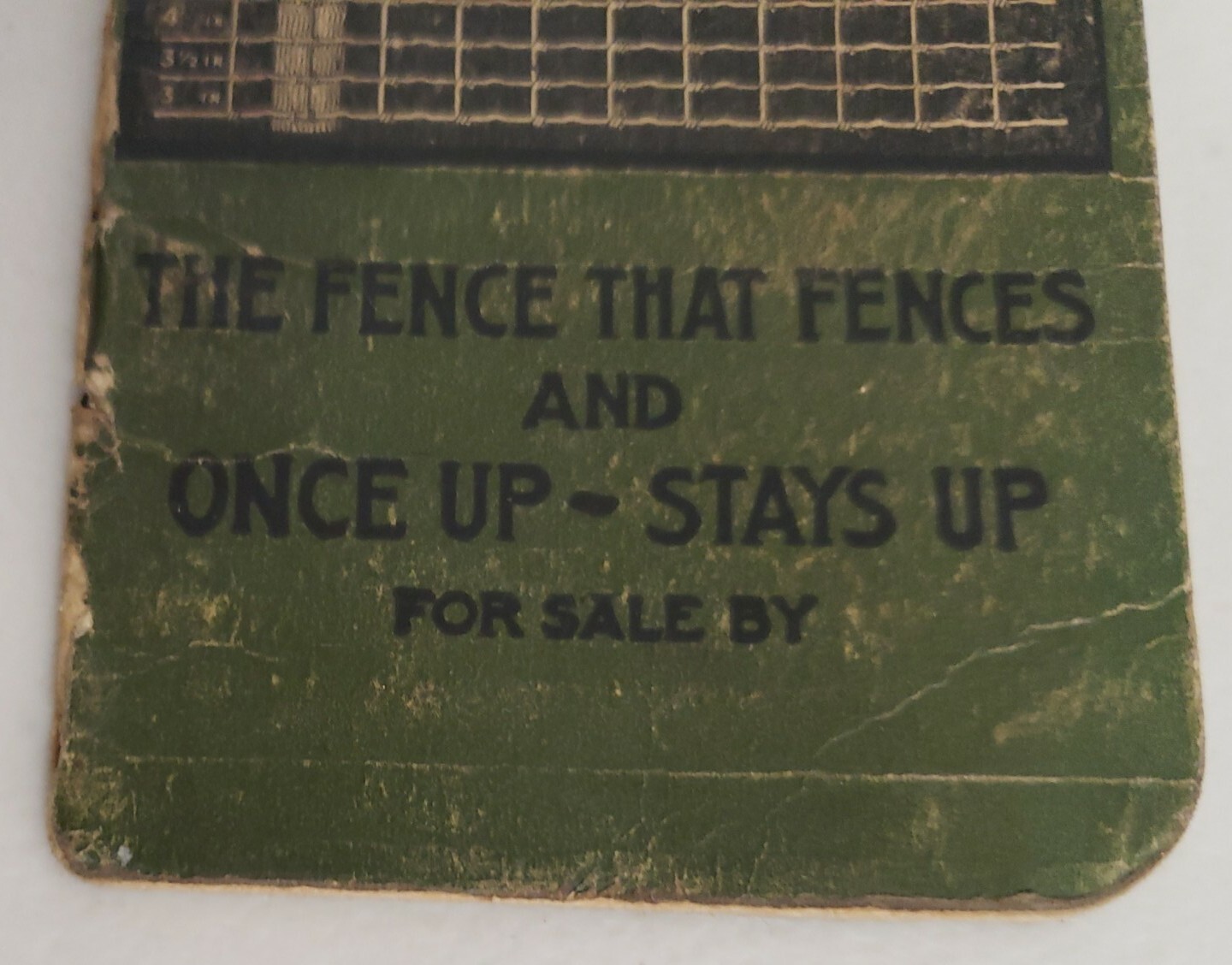 1902 American Steel & Wire Co. Field & Hog Fence Memo Advertising Booklet Used
