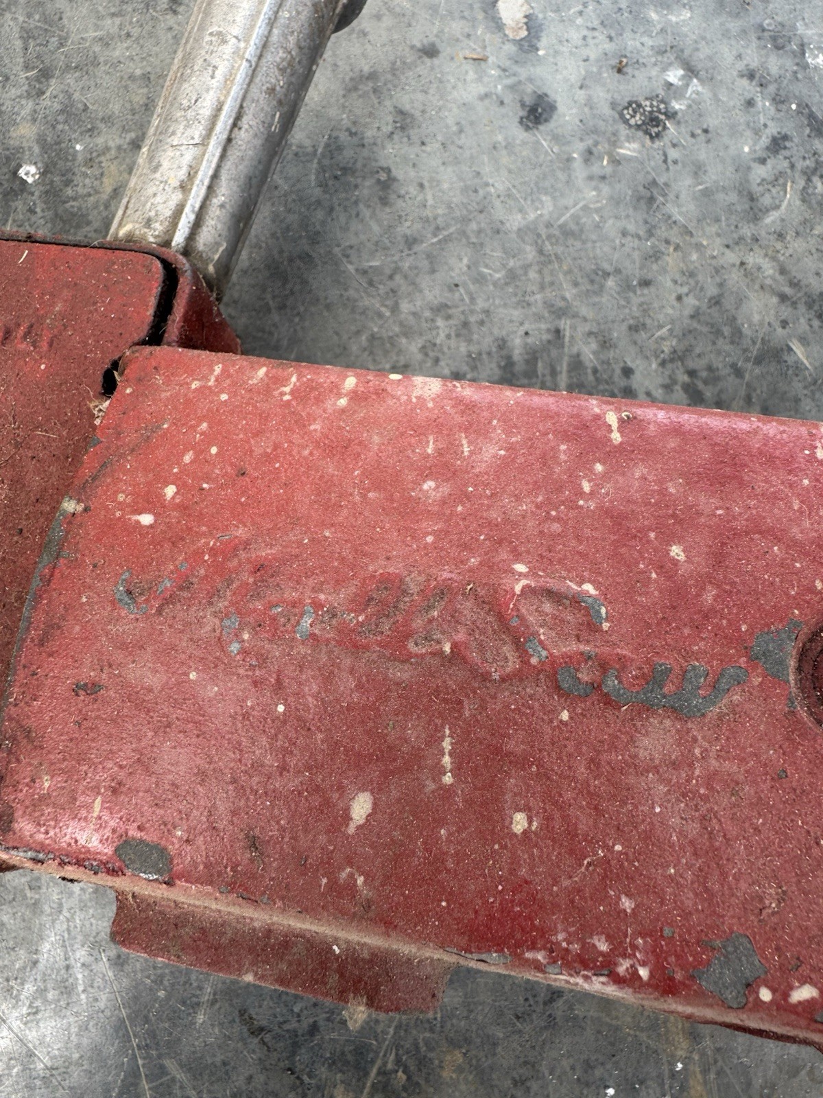 1952 Mall Tool Co Model 1E12 Electric Hand Chain Saw Very Hard Too Find
