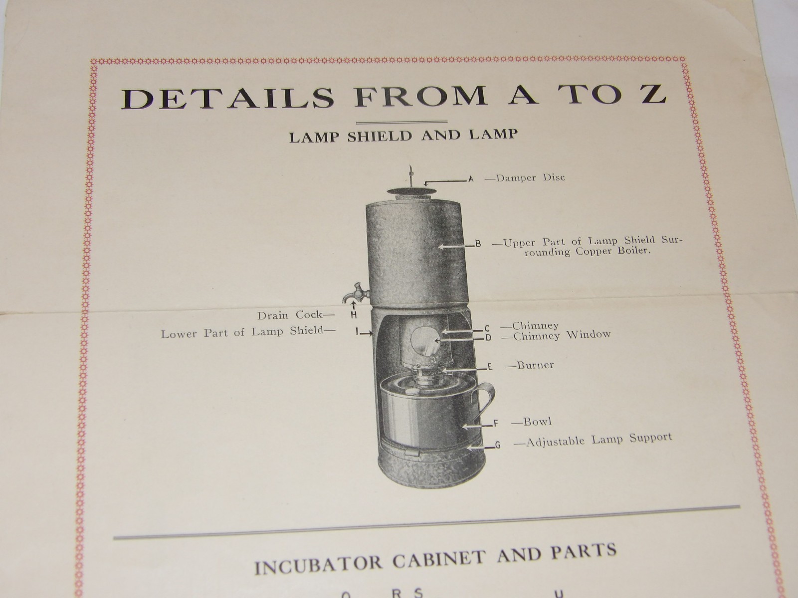 VINTAGE 1925 NEWTOWN OIL LAMP-HEATED INCUBATORS BROCHURES! 4 PCS/HARRISONBURG,VA