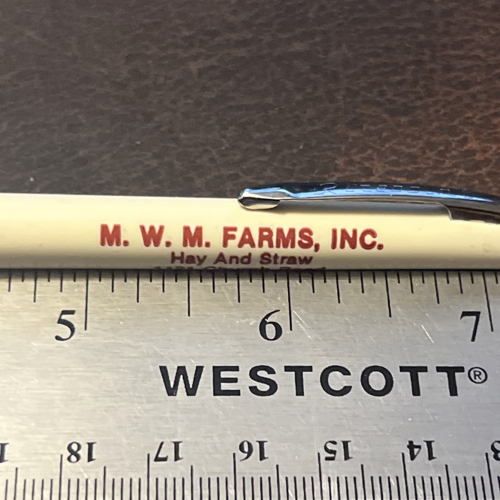 Vintage Farm & Garden Supply & Equipment Pen M.W.M. Farms East Berlin Pa