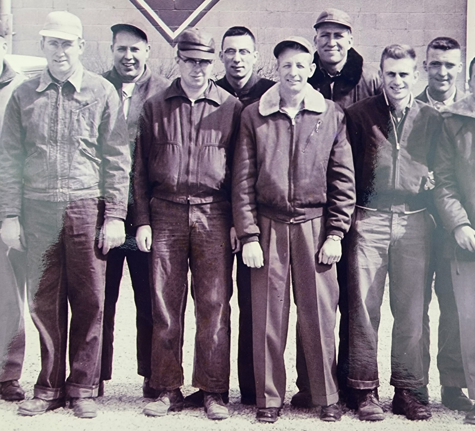 Vintage Photograph Master Mix Feeds McMillen Feed Mills Agri Business Labor