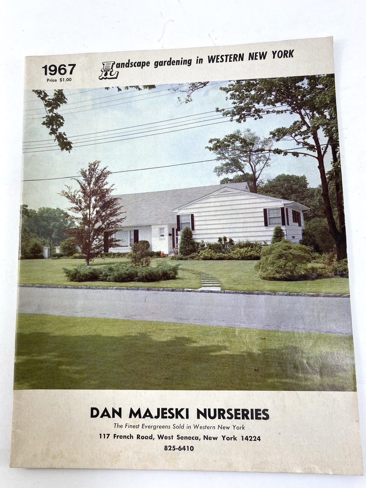 Vtg Dan Majeski Nurseries Landscape Gardening 1967 Catalog Western NY