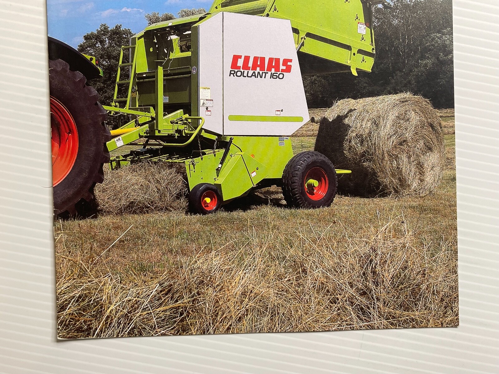 CLAAS Rollant 160 Round Baler Sales Brochure *2004* (Showroom Sales Book)