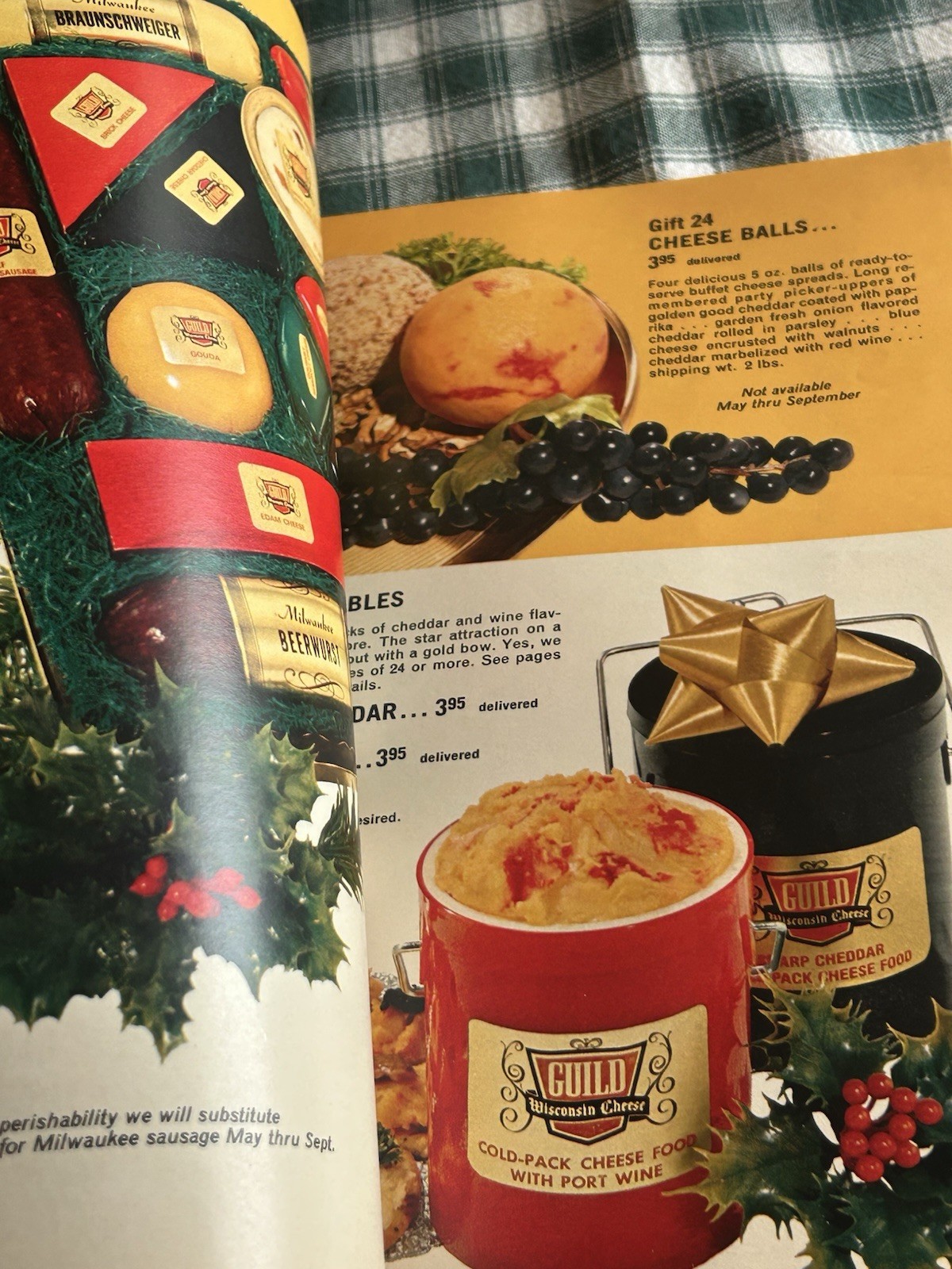 Vintage 1973 WISCONSIN CHEESE MAKERS GUILD Catalog 39 Pgs