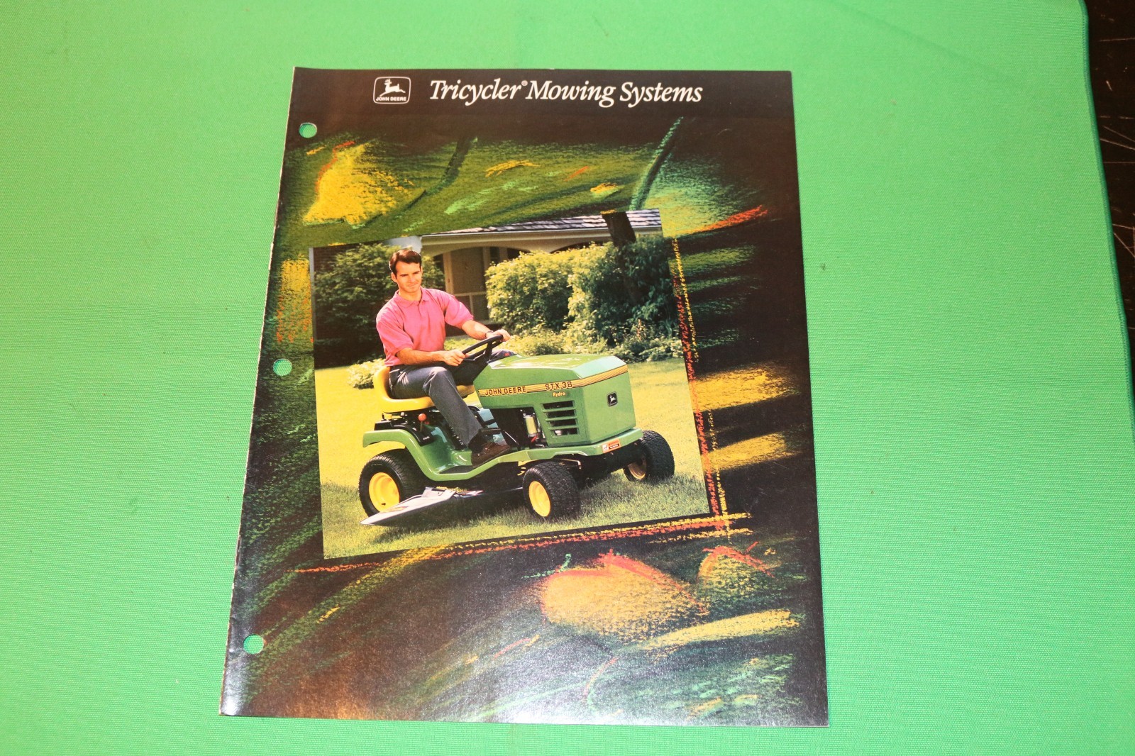 John Deere Tricycler Mowing System For 1994 including 245-455 Models
