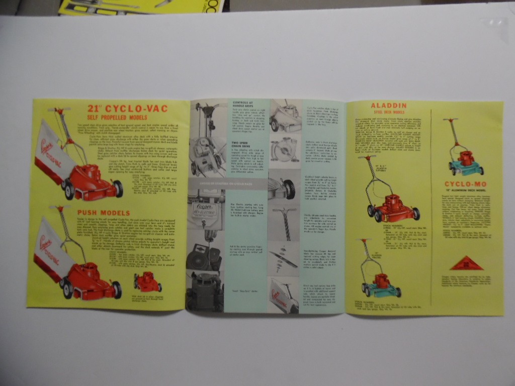 c.1970 Copper Mfg Co Lawn Mower Catalog Brochure Klipper Marshalltown IA Vintage