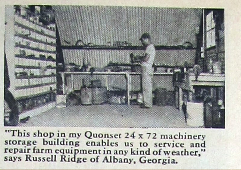 Original 1954 Building Products Ad Features Russell Ridge of Albany Georgia