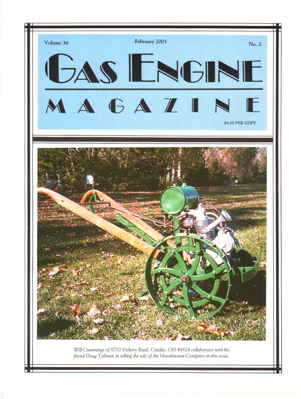 Macultivator Tractor Co, Appleton Manufacturing, Hardie Sprayer, Atlas Engine