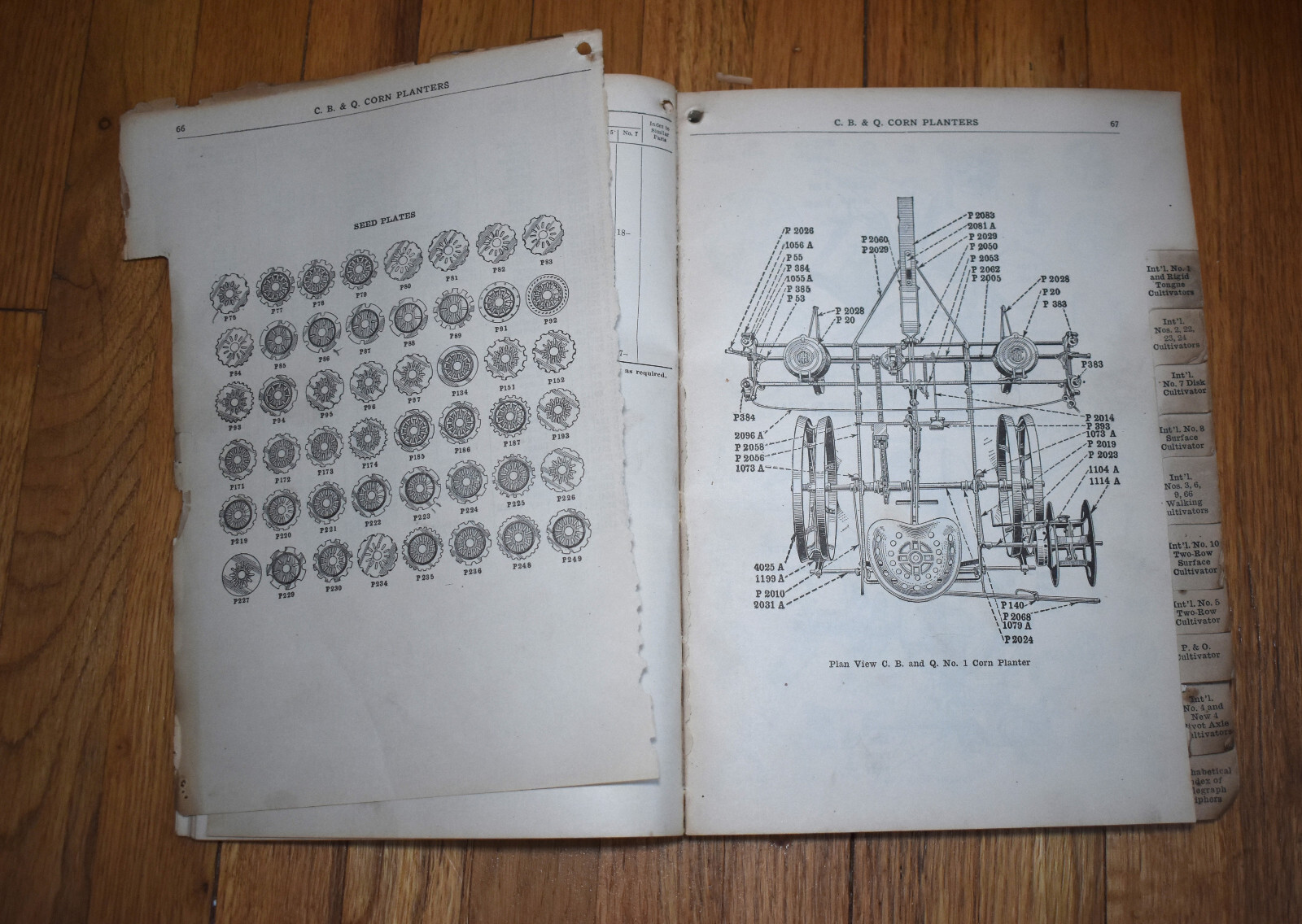 1923 McCormick Deering IHC International Harvester Planter Cultivator CATALOG