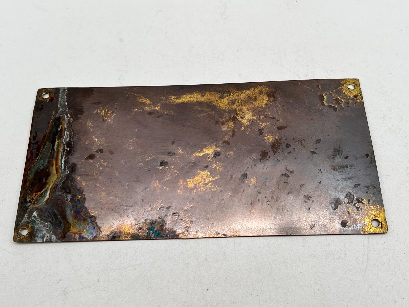 Vintage Graham Hoeme Plow Co. Amarillo, Texas TX Model L Brass Tag / Plate