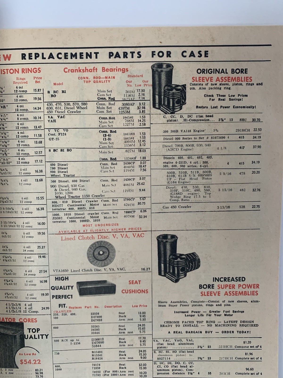 1974 Surplus Tractor Parts Corp Discount Catalog Fargo North Dakota farming