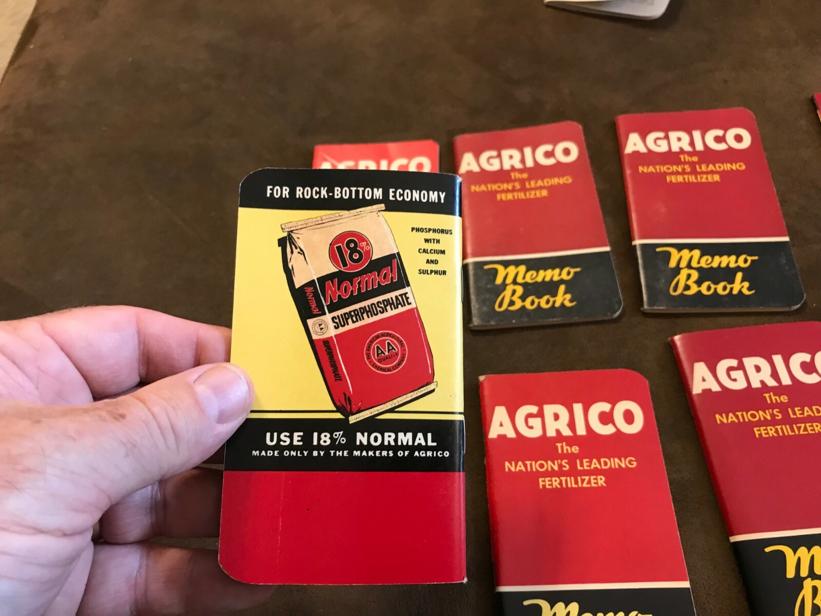 Agrico Advertising FArmers Reference Notebooks Circa 1950-1958 lot of 7
