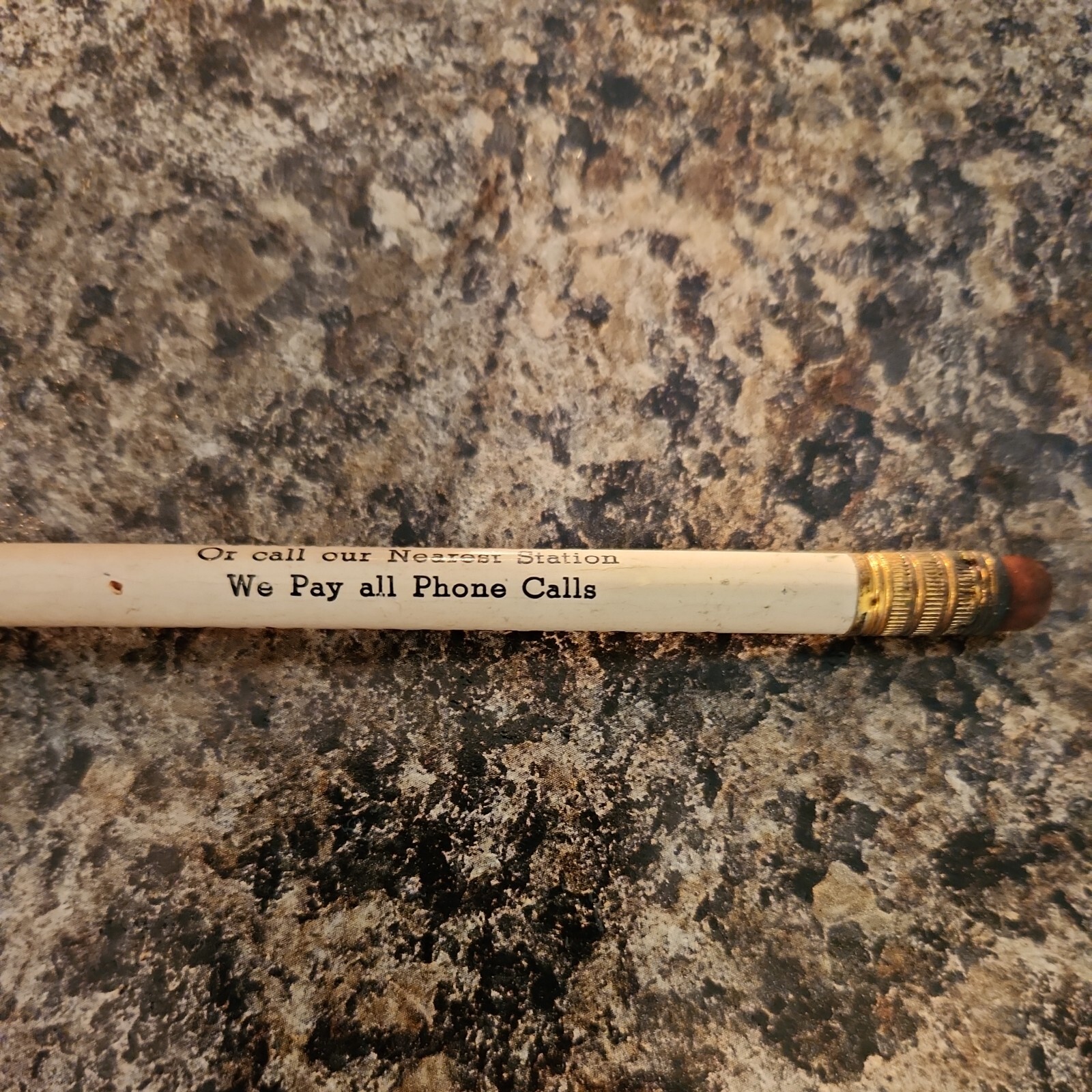 Vintage Marshall Processing Co Pencil Minnesota Removal Dead Animals Farm Ranch