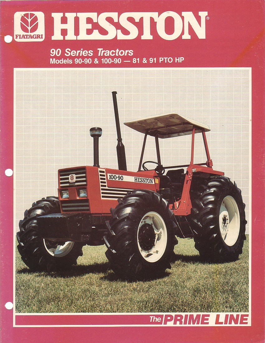 Farm Tractor Brochure – Hesston – 90-90 etal – 90 series – c1980&rsquo;s (F1303)