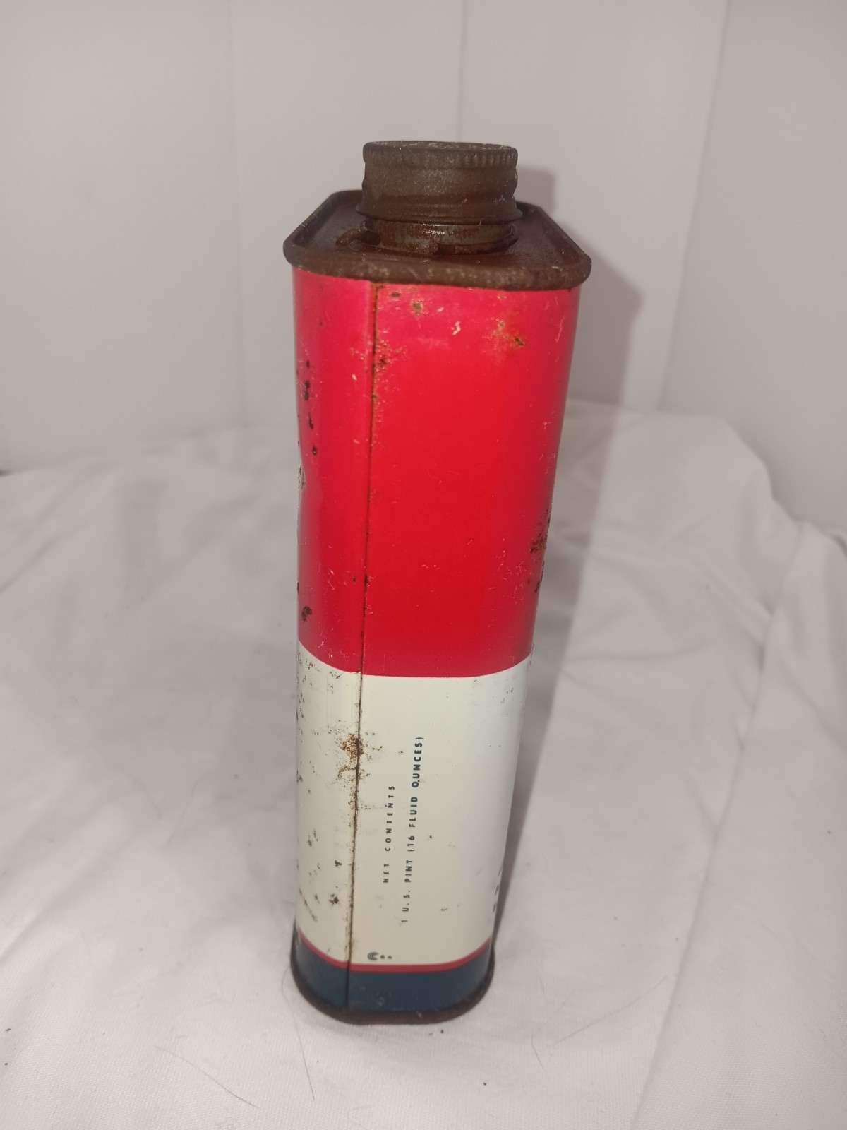 1940&rsquo;s-ESSO Flit Fly and Mosquito Killer-EMPTY- Pint Vintage Metal Can-FREE SHIP