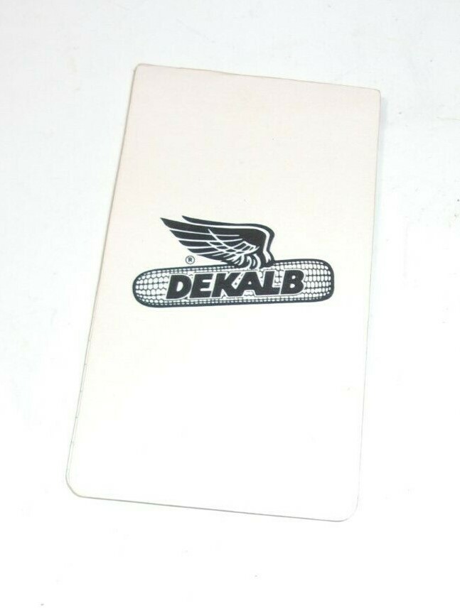 Dekalb Seed Pocket Advertising Agriculture Memo Notepad Vintage Farm