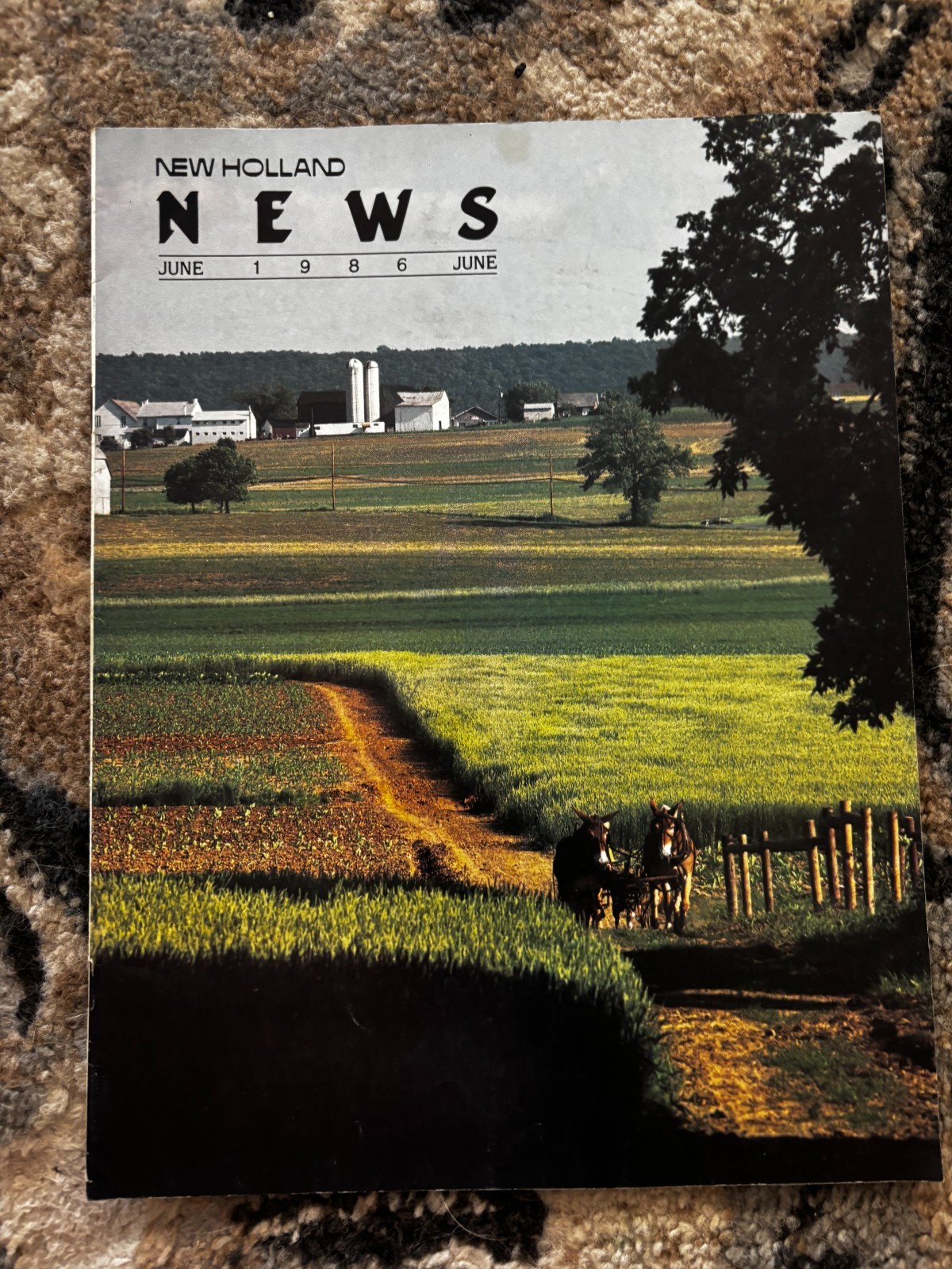 Ford New Holland News June 1986 Brochure DCPA26 no2
