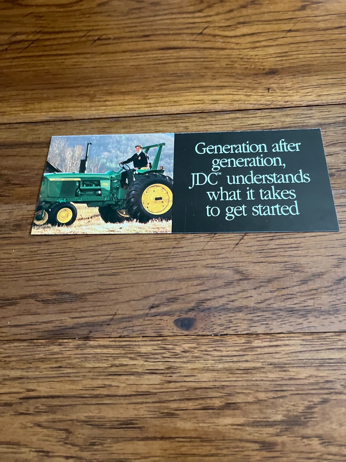 John Deere Credit For 1995 Brochure AMIL21