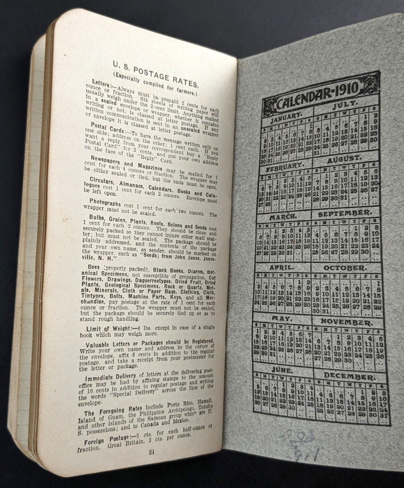 North Western Fertilizing Co Advertising Notebook Animal Bone Fertilizers 1909