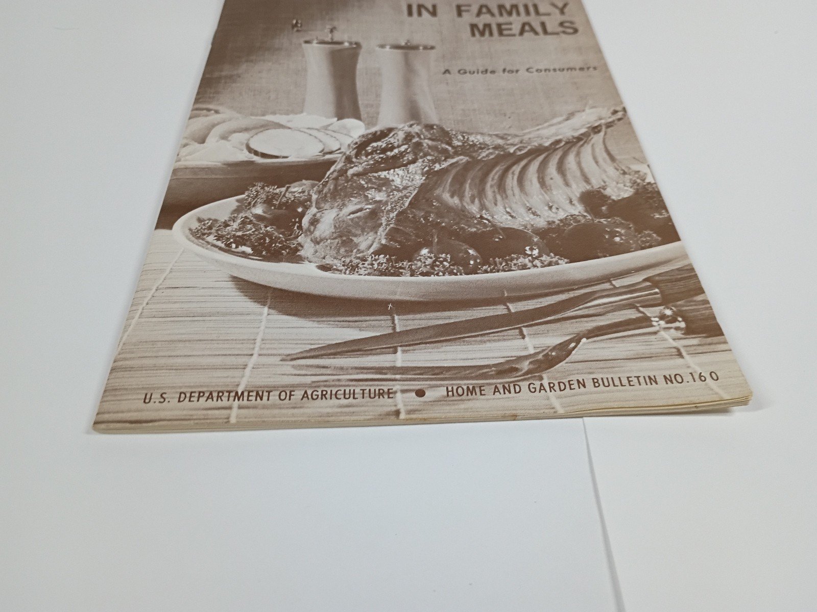 1970&rsquo;s US Department Of Agriculture &lsquo;Pork In Family Meals