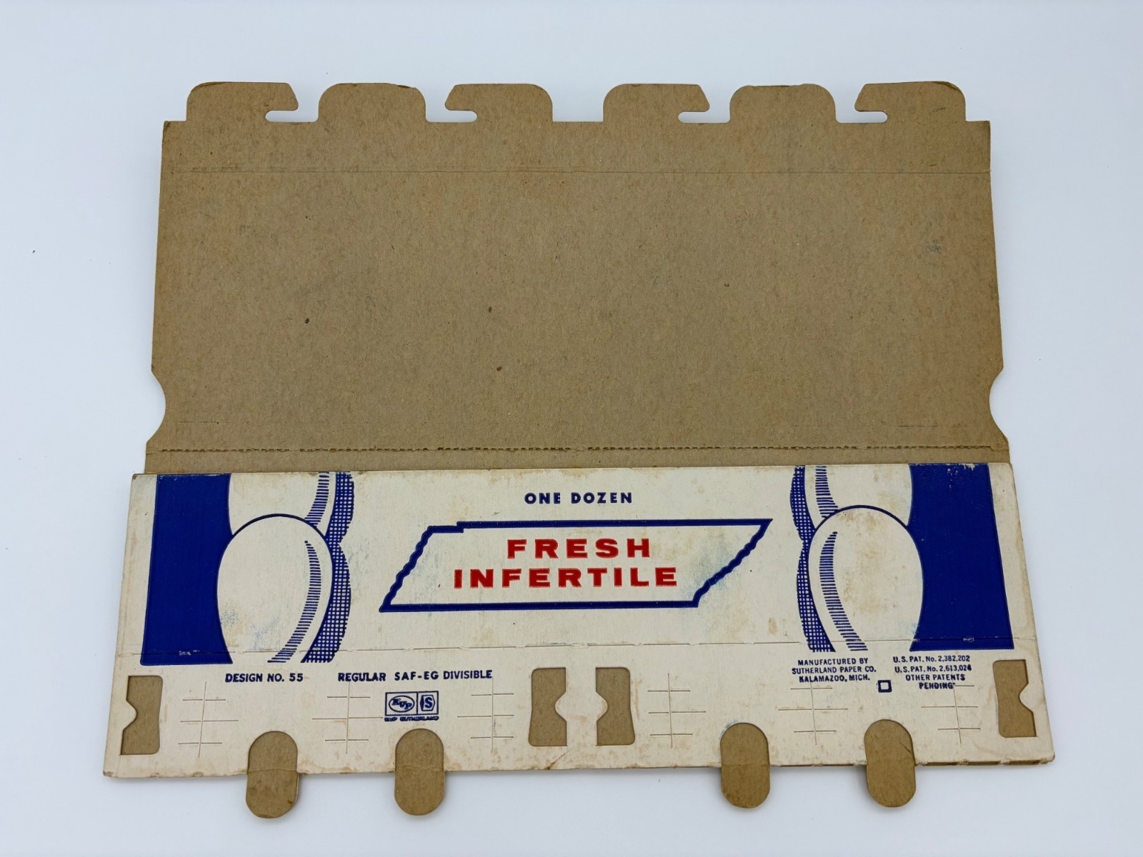 Vintage Scott&rsquo;s Egg Farm Knoxville TENN Egg Cartons Pair Grade A Medium Local Ad